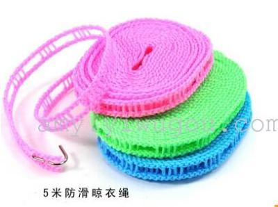 3 m non-slip windproof clothesline fence clothesline travel clothes clothesline hanging rope rope