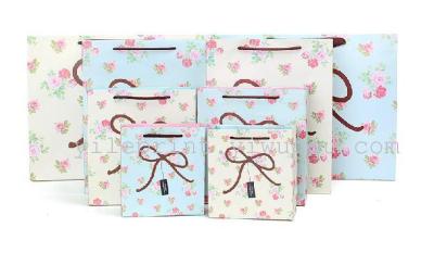 New creative gift bags flowers fresh coffee bow bag fashion