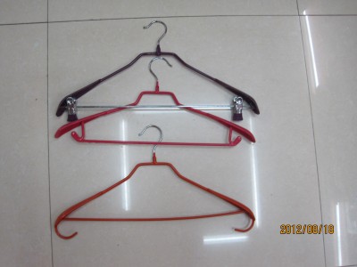 Factory Direct Sales Various Hangers Plastic Hanger Layer Wooden Hanger Package Hanger PVC Coated Hanger Customization as Request