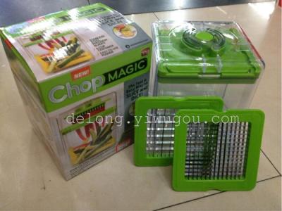 TV style green vegetable cutter potato live wire-cut slicer grater