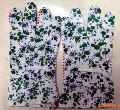 Pearl gloves work glove garden plastic protective working gloves protective PVC glue
