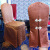 Hotel factory wholesale chair covers washable cloth cover. Buttons Joker Chair cover 102032