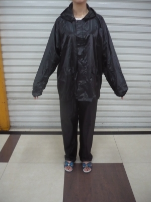 170 fabric fatten up waterproof suit is always smooth