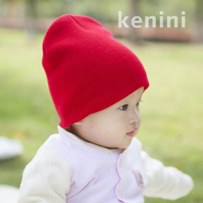 Fashion Baby Autumn and Winter Knitted Hat Infant Wool Warm Hat Multicolor Light Board Winter Hat