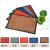 Entrance mats anti-sliding rubber PVC plastic door rubbing pad dust fleece face pad