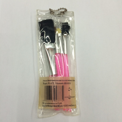 2014 new stylish makeup brush set with five piece of cover