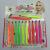 Fluorescent color colorful eyebrow clip eyebrow grooming tools