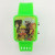 South Korea's ins pink girl creative transparent text web celebrity watch