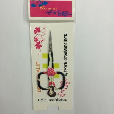 Approved cosmetic tools beauty Hairdressing Scissors eyebrow scissors
