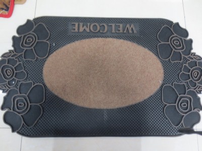 Irregular Pattern Rubber Pad Floor Mat, Carpet