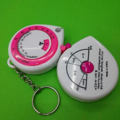 Measuring tape Korea mini tape measure beauty slimming foot small extension rod by retracting tape measure