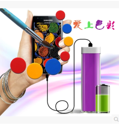 Portable Mini lipstick cute iPhone charging a genuine treasure millet 33 star mobile power GM