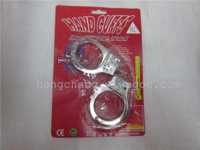 Children's plush toy handcuffs handcuffs handcuff dice series