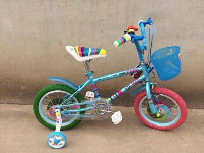 Children's bicycle 7 rainbow children's bicycle 12 inch 14 inch 16 inch bicycle toy 