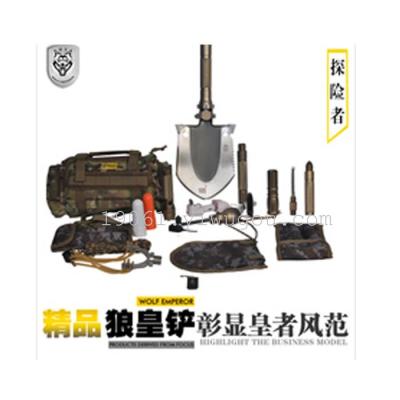 Wolf King camping field shovel shovel multi-purpose military folding shovel scoop spade Deluxe Edition Standard Edition