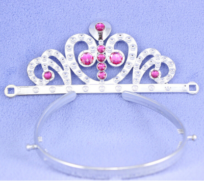 Factory direct plated Crown holiday children's Crown studded acrylic Crown