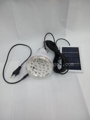 Solar Panel recharge smart remote control head lamp