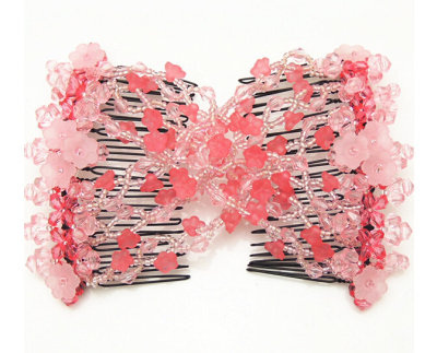 Factory direct Korean hair accessories fashion beaded variety magic hair comb hair clip comb hair wholesale