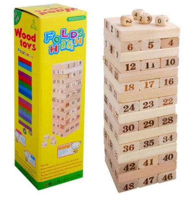 48 capsules jange educational toys wooden toys