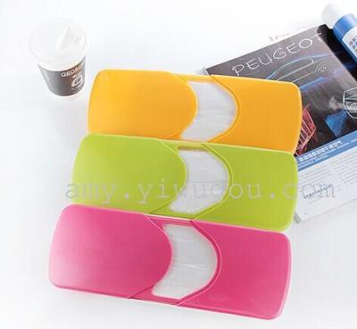 Car sun visor car tissue box tissue pumping new tricolor mixed batch auto accessories