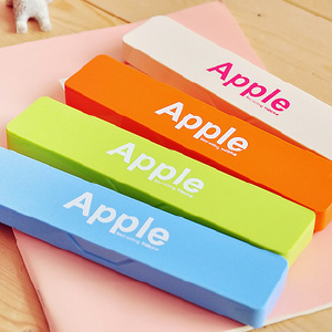 A South Korea stationery Apple candy color pencil box pencil box pencil box