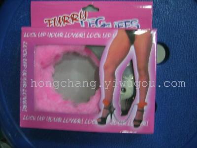 Shackle shackle sexy feet of plush series plush toy handcuffs handcuffed handcuff handcuffed finger dice