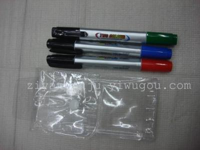 Green double head Whiteboard pen