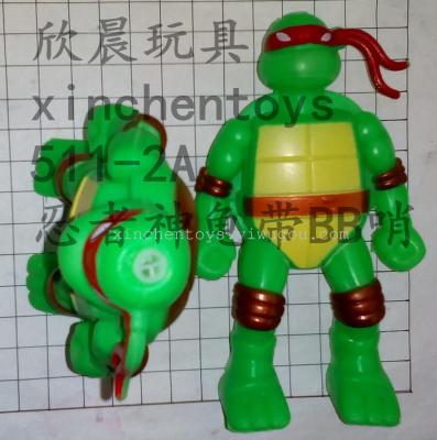 Teenage Mutant Ninja turtles belt BB holding the children's toys will be sounded whistles simulation character