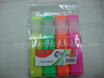 4 PVC Pocket highlighters