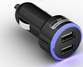 Js-0394 Halo Double USB Car Charger