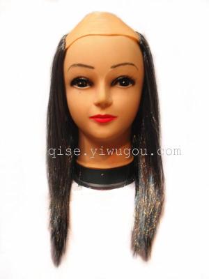 Scalp hair funny Funny Halloween wigs theatrical wigs