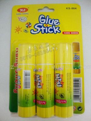 Office supplies glue stick glue stick 9G 3 PCs blister card packaging wholesale