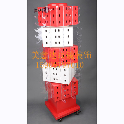120 children spin glasses display stand on castors A2198