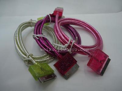 Perfume 4G/4S mobile phone charging cable ipad2 Tablet charging cable