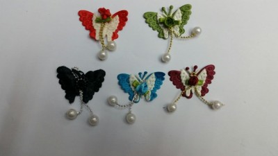 New products beaded handmade Butterfly color variety