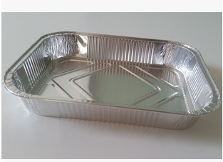 First-class aluminum foil material food aluminum foil tin food box disposable product 1654