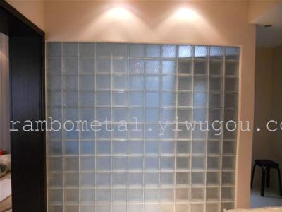 Glass brick wall tiles are in stock