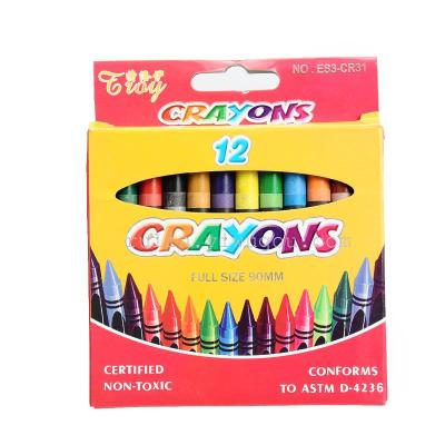 12 colors 8*90 crayons