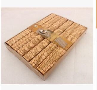 2-1-1-c1-6 bamboo meal pad 6 pieces with 0.85kg quick sell supply source.
