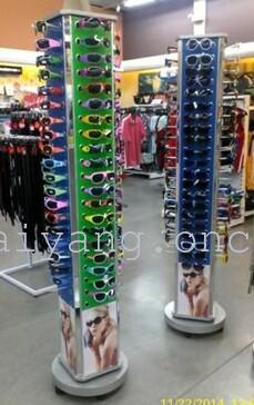 Floor color glasses display rack sunglasses display rack props shelf can put 84 to pay