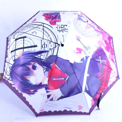 Cartoon cartoon pattern heat transfer printing umbrella cartoon character color printing umbrella personality umbrella