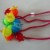 Korean version of jewelry colorful hair ornaments headwear children acrylic jelly candy beads dovetail ring hair rope rubber band wholesale