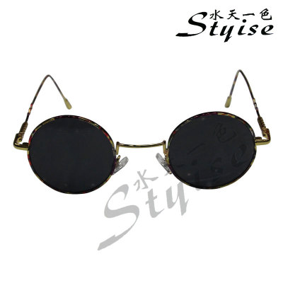Factory direct wholesale sunglasses 2014 plating color fashion trend of unisex children's glasses