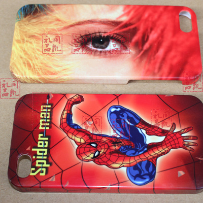 3D mobile phone shell custom apple iphone4/4s/5 phone shell blank printed figure wholesale