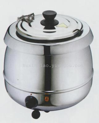 Hotel supplies, rounded pot buffet YDSK-10S silver/400W/10 rose