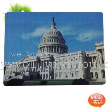 Gaming mouse pad-thickening green unscented non-slip wear resistant