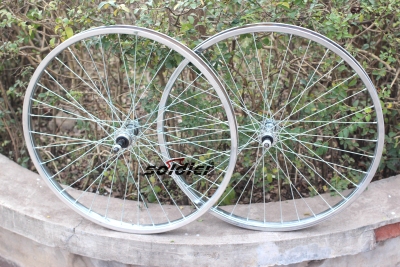 Bicycle wheel set Bicycle front wheel ring and rear wheel ring / 24-inch 36 hole wheel set