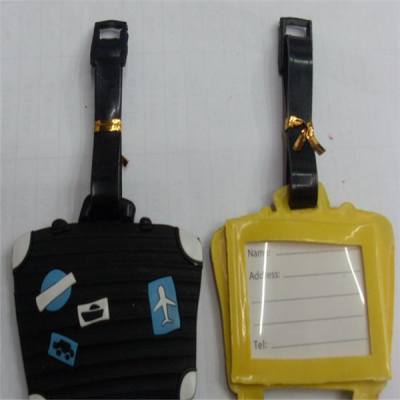 Factory Outlet PVC luggage tag