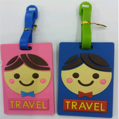 Factory Outlet PVC luggage tag