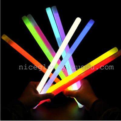 15*350mm individual  glow sticks drum stick Flash stick